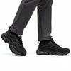 RewanPro 75Plus – damskie buty robocze S1, czarne, krok, widok z boku