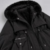 Parka z futerkiem przy kapturze na polarze – zdjęcie 6