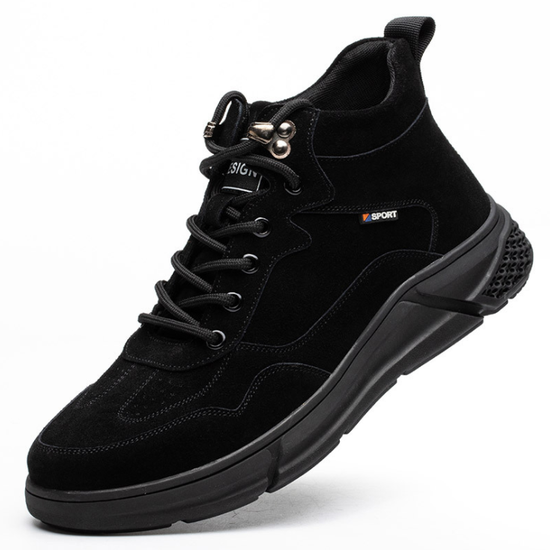 RewanPro Coredor - studyjne ujęcie high-top czarnego, lewa strona