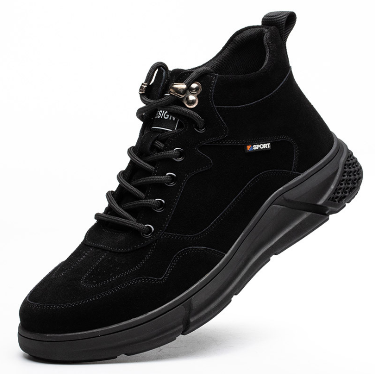 RewanPro Coredor - studyjne ujęcie high-top czarnego, lewa strona
