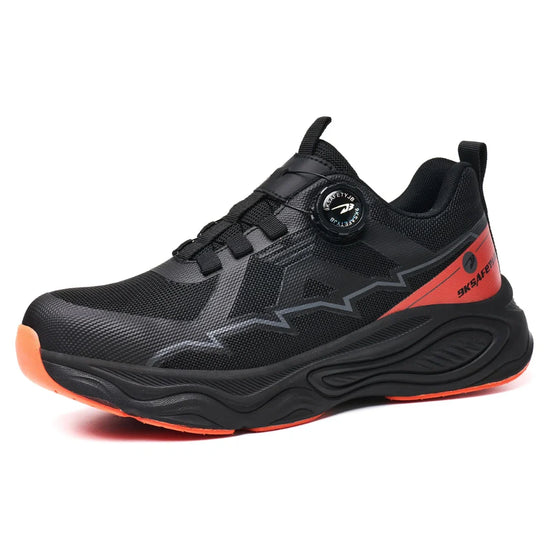 RewanPro DialPro buty robocze S3 czerwone - widok boczny