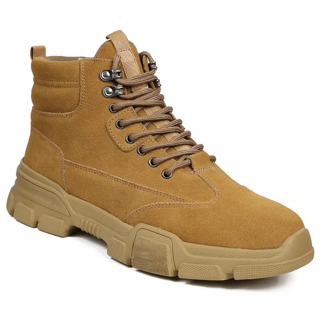 RewanPro Dromos - zimowe buty robocze w kolorze camel, widok katalogowy