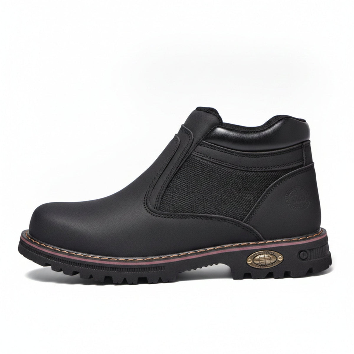 RewanPro Evo – buty robocze S3, czarne, widok z boku