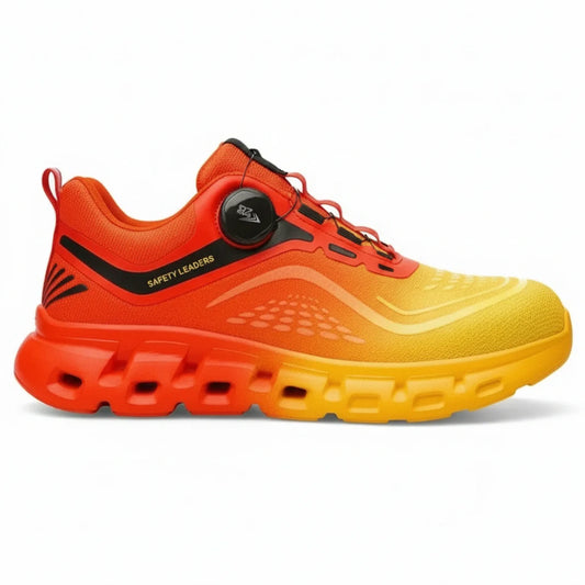 RewanPro GripX buty robocze pomarańczowo-czerwone – widok produktowy