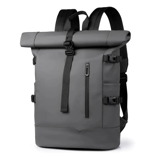 RewanPro Impact - plecak roll-top ciemnoszary, minimalistyczny design