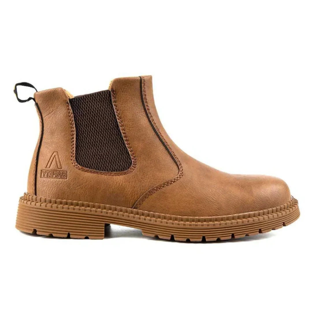 RewanPro Kevlar S3 - buty robocze za kostkę khaki, widok katalogowy