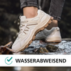 RewanPro Koala buty trekkingowe beżowe na skale — ikona wodoodporności
