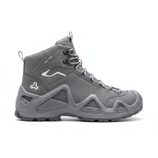 RewanPro Mount – buty trekkingowe, szare, widok z boku