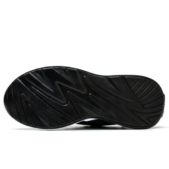 RewanPro Newka Select S3 buty robocze czarno-niebieskie - detal stalowego podnoska