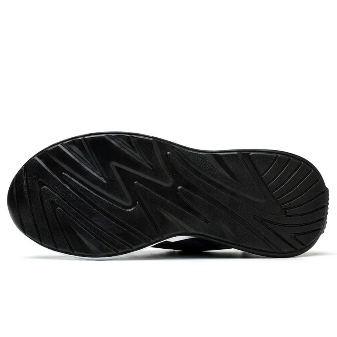 RewanPro Newka Select S3 buty robocze czarno-niebieskie - detal stalowego podnoska
