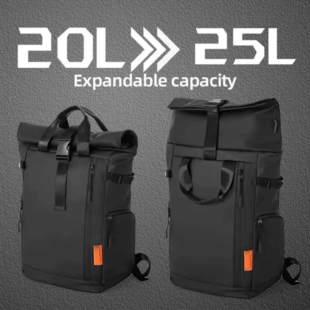 RewanPro Rear - widok z tyłu plecaka, wyściółane szelki ergonomiczne