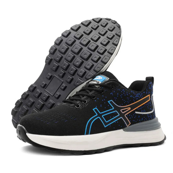 RewanPro Revenger buty robocze S3 niebieskie - widok z tyłu