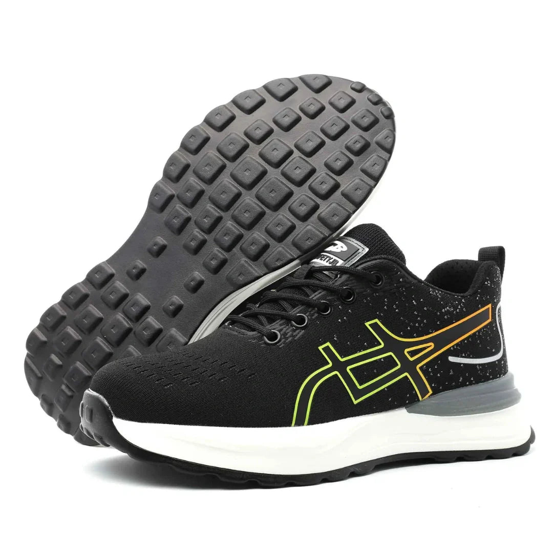 RewanPro Revenger buty robocze S3 zielone - detal stalowego podnoska