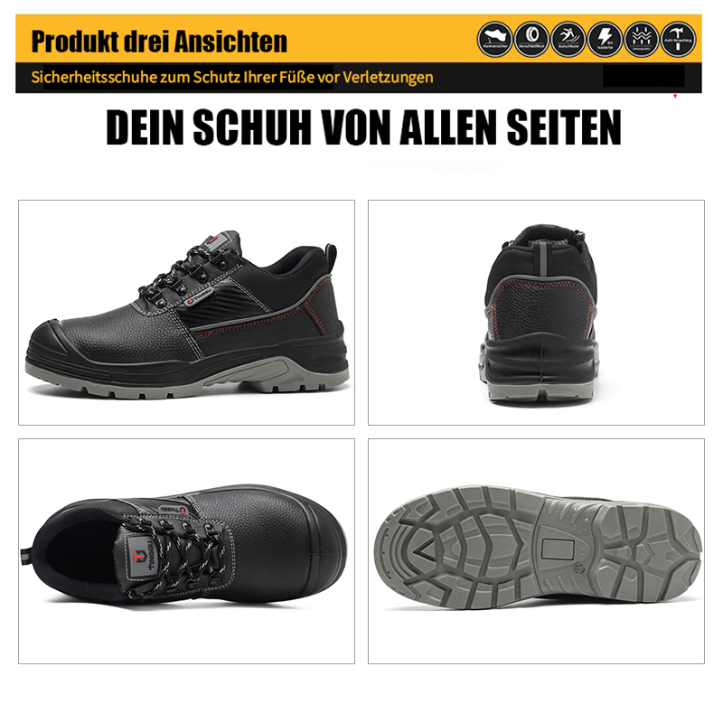 Buty robocze Rider S3 antyprzebiciowe w użyciu outdoor na skałach