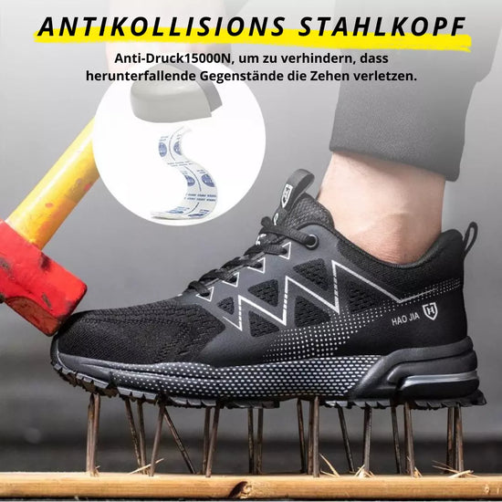 RewanPro S70 buty robocze test obciążeniowy stalowego podnoska