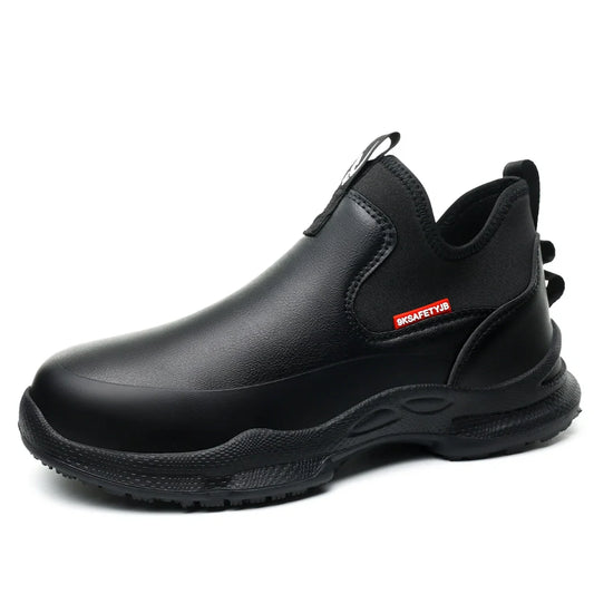 RewanPro SerialChef buty robocze S3 czarne - widok boczny