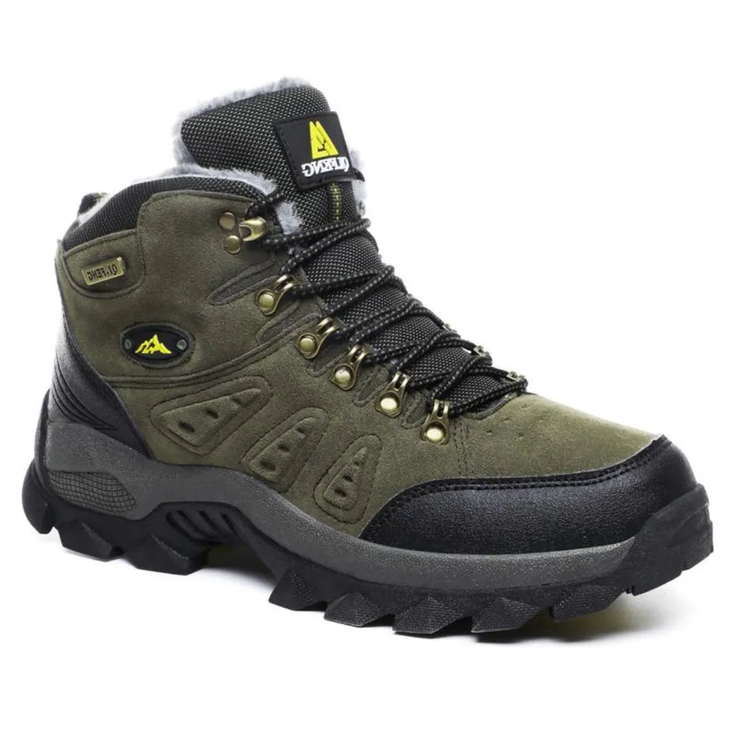 RewanPro Sprint - zimowe buty trekkingowe ciemnozielone, widok katalogowy
