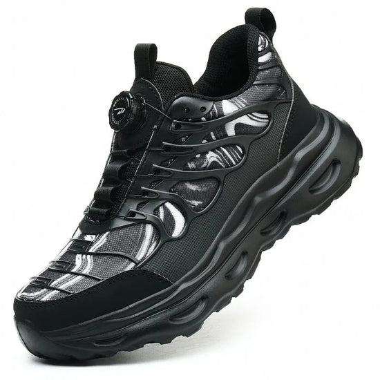 RewanPro Torque – czarny sneaker S3 z pokrętłem i podeszwą Air, widok hero