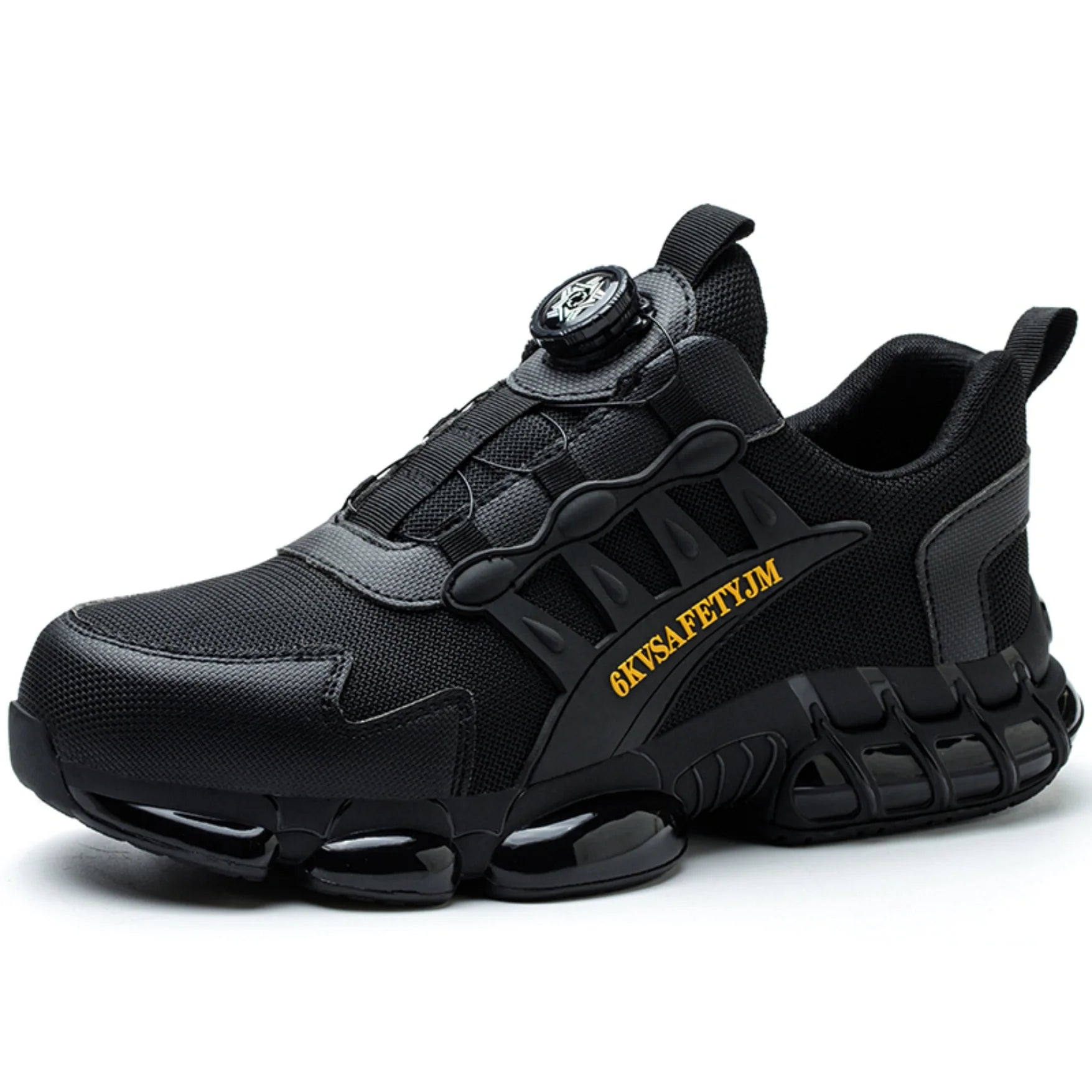 RewanPro Vector S3 buty robocze czarne – widok z boku
