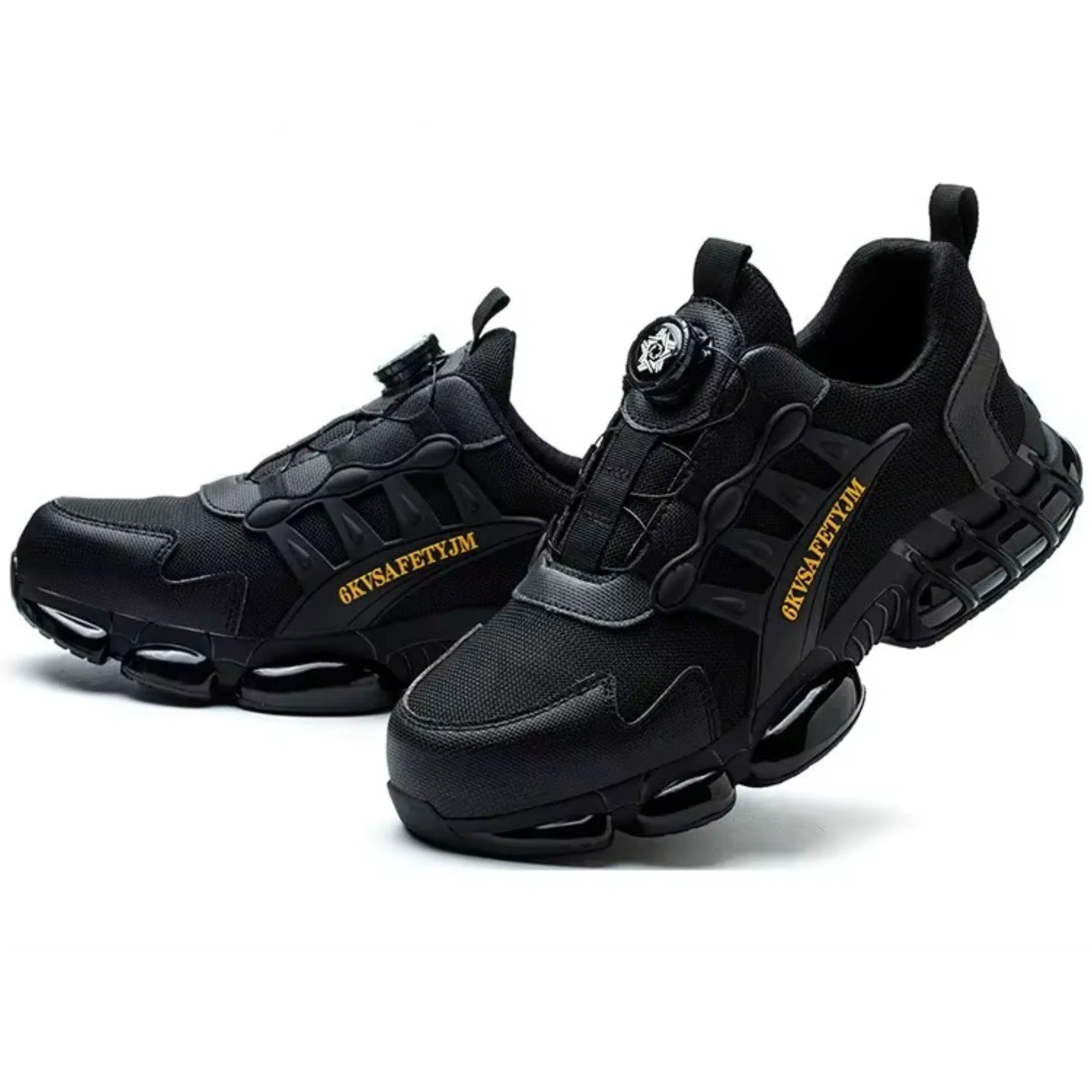 RewanPro Vector S3 buty robocze czarne – widok z przodu