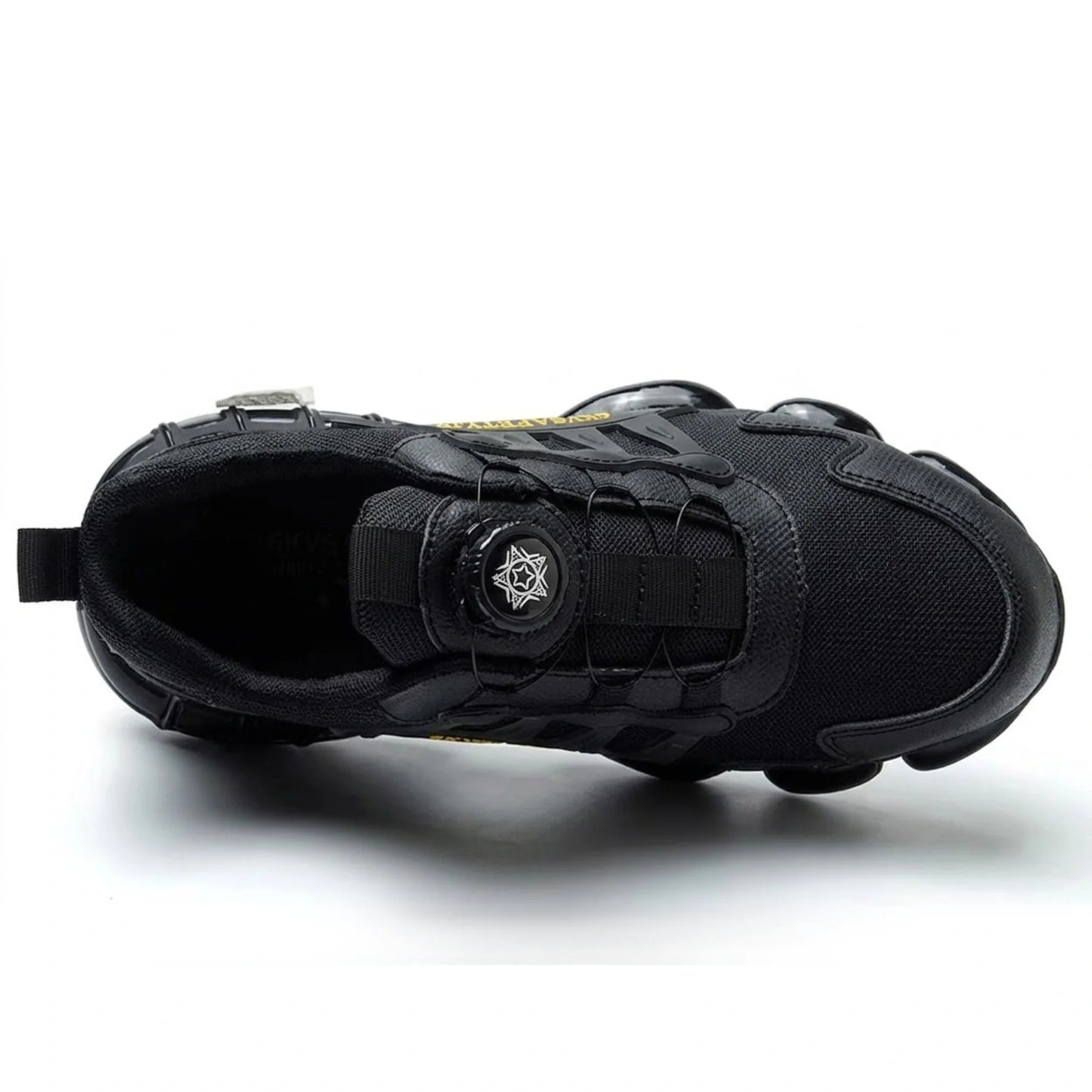 RewanPro Vector S3 buty robocze czarne – detal cholewki