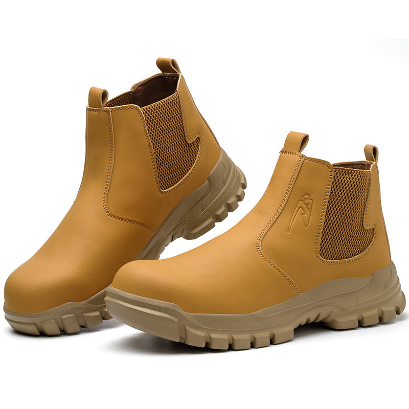 RewanPro Velar – wodoodporne buty robocze S3, brązowe, para butów