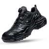 RewanPro Vortex S3 buty robocze czarne, zapięcie obrotowe, stalowy podnosek – widok z boku
