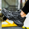 RewanPro Vortex S3 buty robocze czarne – użycie na drabinie, stalowy podnosek chroni palce
