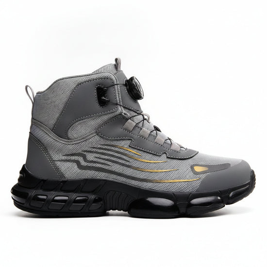 RewanPro Z91 – zimowe buty robocze S1P, szare, widok z boku