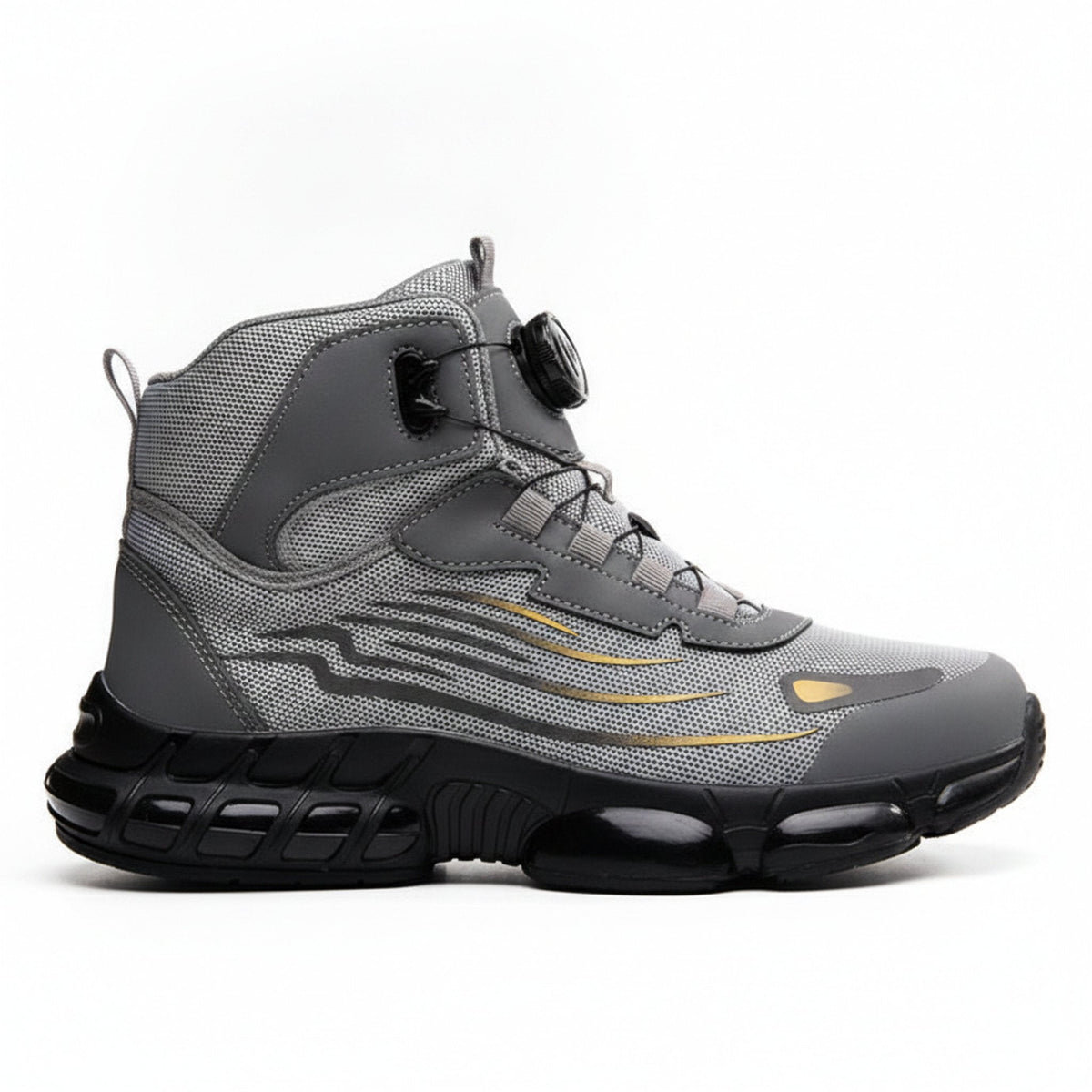 RewanPro Z91 – zimowe buty robocze S1P, szare, widok z boku