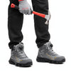 RewanPro Z91 – zimowe buty robocze S1P, szare, scena robocza z młotkiem