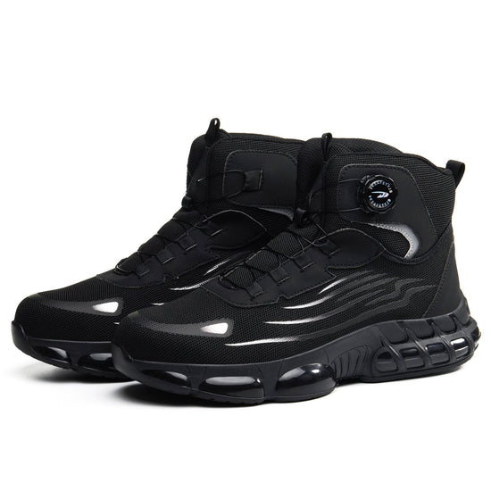 RewanPro Z91 – zimowe buty robocze S1P, czarne, widok trzy czwarte