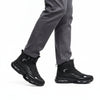 RewanPro Z91 – zimowe buty robocze S1P, czarne, krok, widok z boku