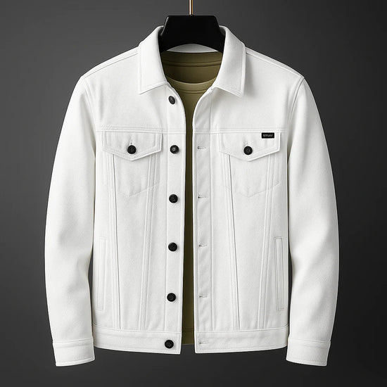 Męska kurtka jeansowa typu trucker – zdjęcie 3