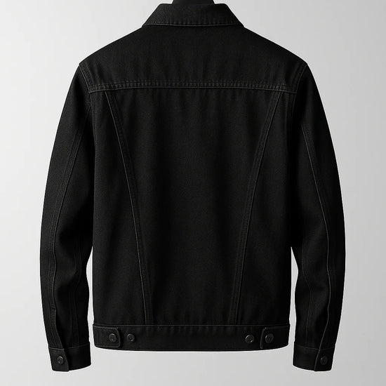 Męska kurtka jeansowa typu trucker – zdjęcie 6