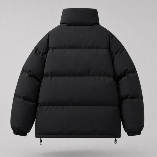 Męska kurtka puchowa oversize – zdjęcie 10