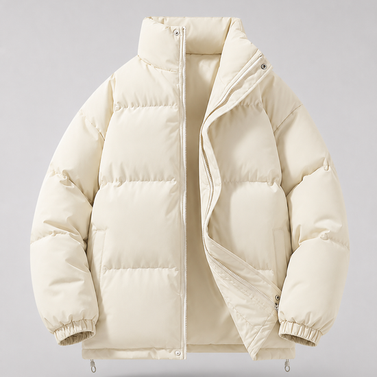 Męska kurtka puchowa oversize – zdjęcie 2
