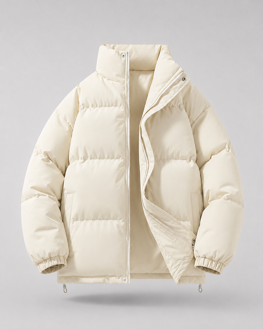 Męska kurtka puchowa oversize – zdjęcie 2