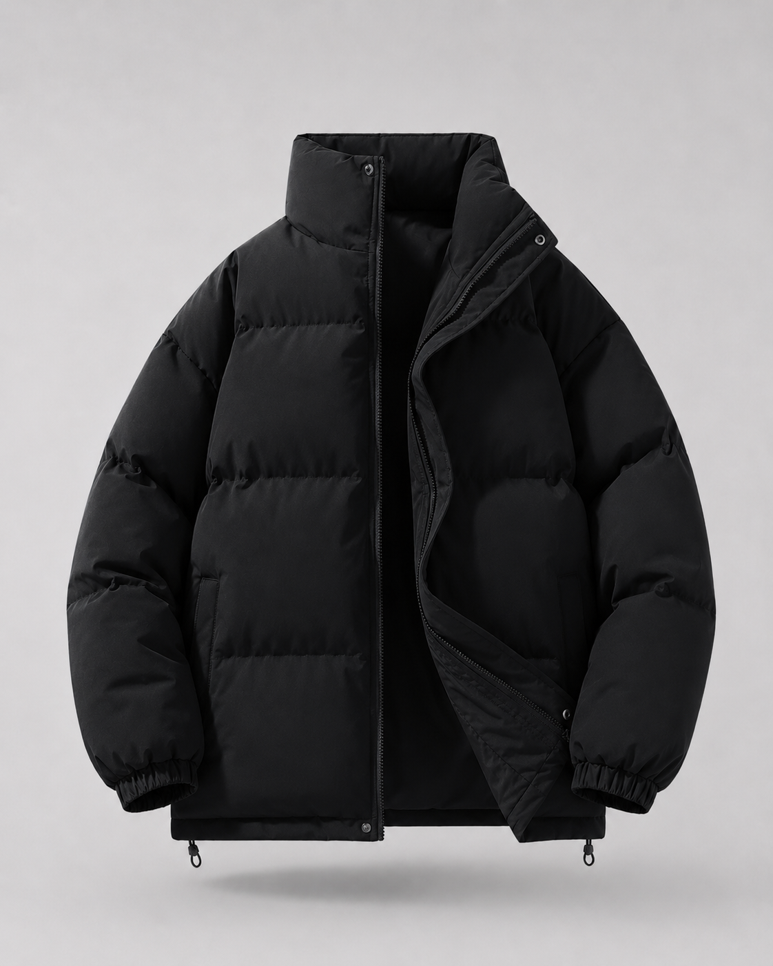 Męska kurtka puchowa oversize – zdjęcie 3
