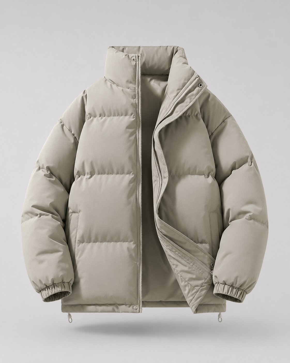 Męska kurtka puchowa oversize – zdjęcie 4