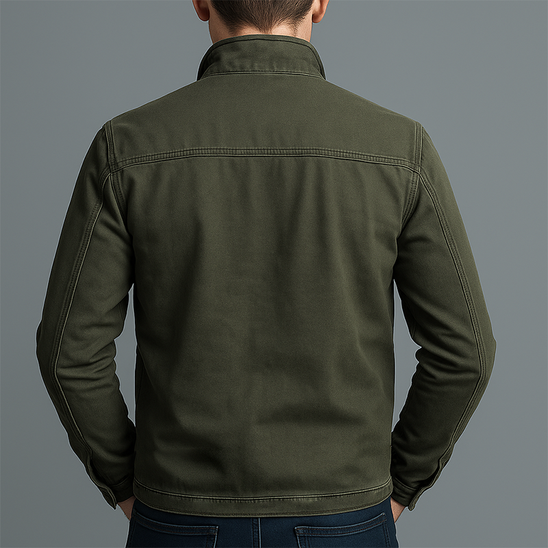 Męska kurtka casual klasyczna – zdjęcie 7