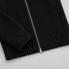 Męski kardigan rozpinany ze sztucznym futrem – zdjęcie 6