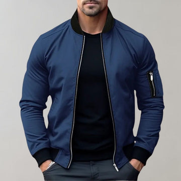 Męska bomberka slim fit – widok z przodu
