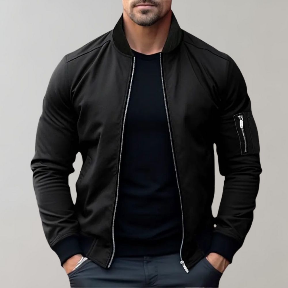 Męska bomberka slim fit – zdjęcie 3