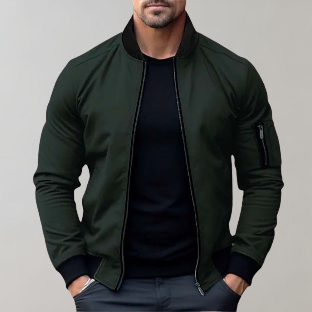 Męska bomberka slim fit – zdjęcie 4