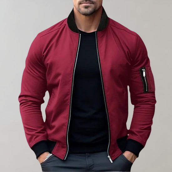 Męska bomberka slim fit – zdjęcie 5