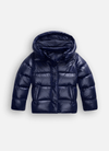 Błyszcząca kurtka pikowana slim fit – zdjęcie 3